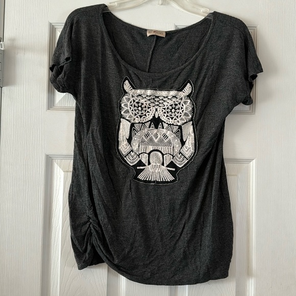 💙 2 for $10 💙 Owl Shirt - Picture 1 of 4